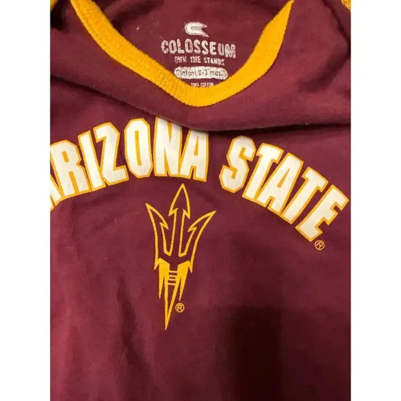 ARIZONA STATE UNIVERSITY BABY ONESIE 0-3 months - Picture 3 of 3